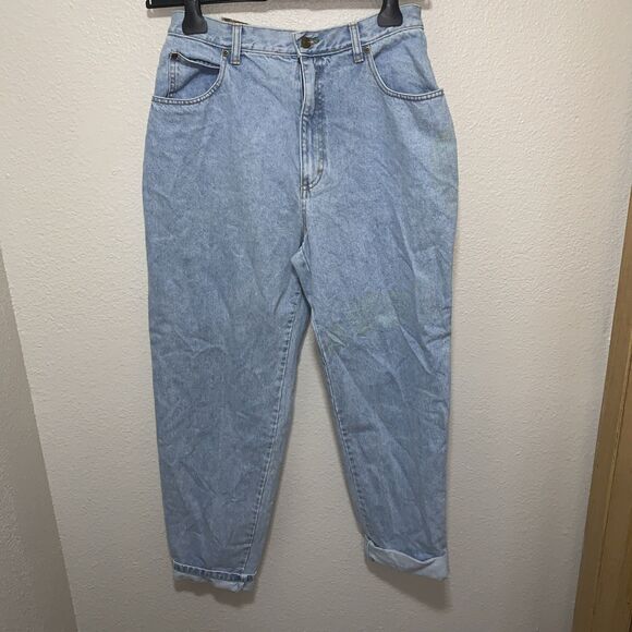 Eddie Bauer Women’s Easy Fit Jeans Size 14 Blue High Rise - Picture 1 of 9